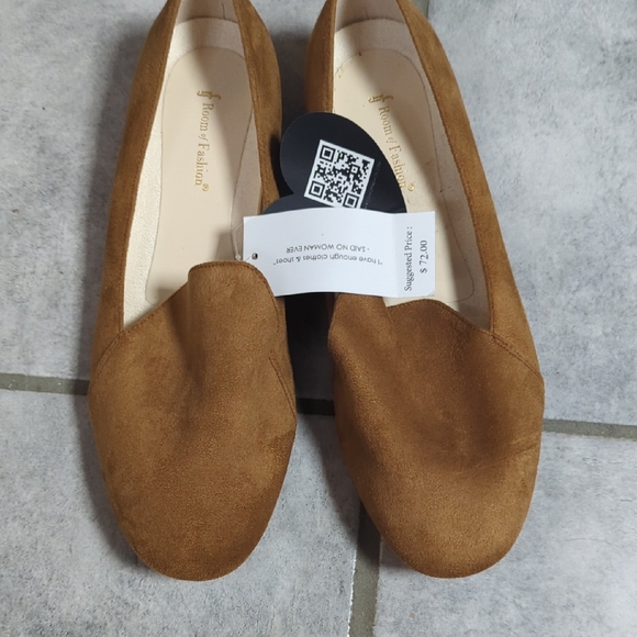 Brown Suede Loafers by - Picture 1 of 5